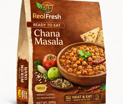 Ready to Eat Chana Masala | Chickpea Curry | Authentic Indian Meal | No Added Preservatives