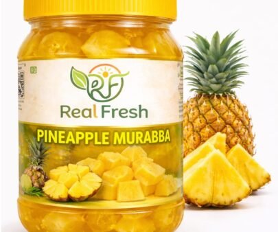 Premium Pineapple Murabba | Sweet Pineapple Preserve | Tropical Fruit Delight | Homemade Style