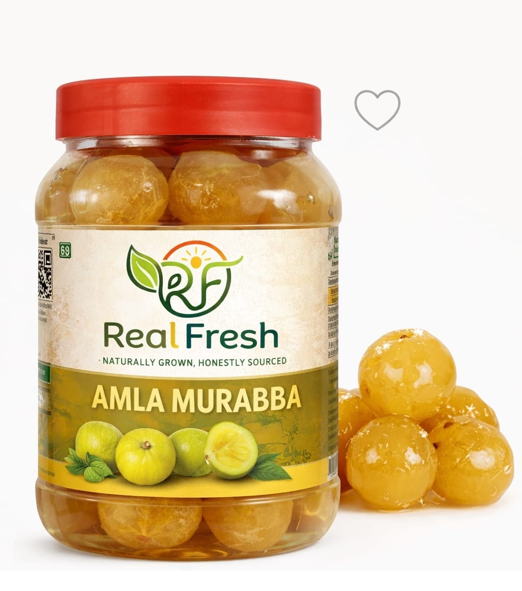 Premium Amla Murabba | Indian Gooseberry Sweet Preserve | Vitamin C Rich | Traditional Homemade Style
