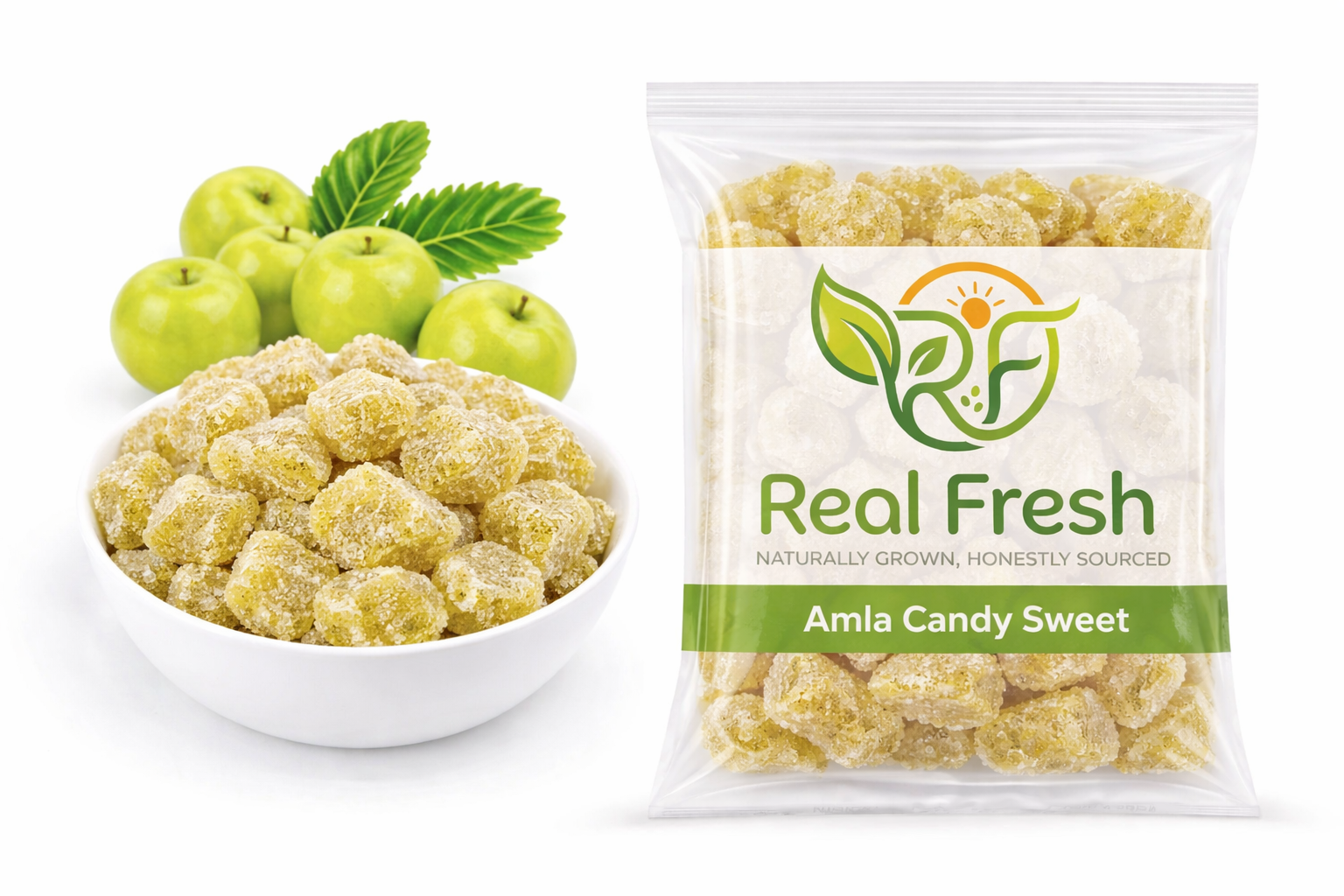 Premium Amla Candy Sweet | Indian Gooseberry Candy | Vitamin C Rich Healthy Snack | No Artificial Preservatives