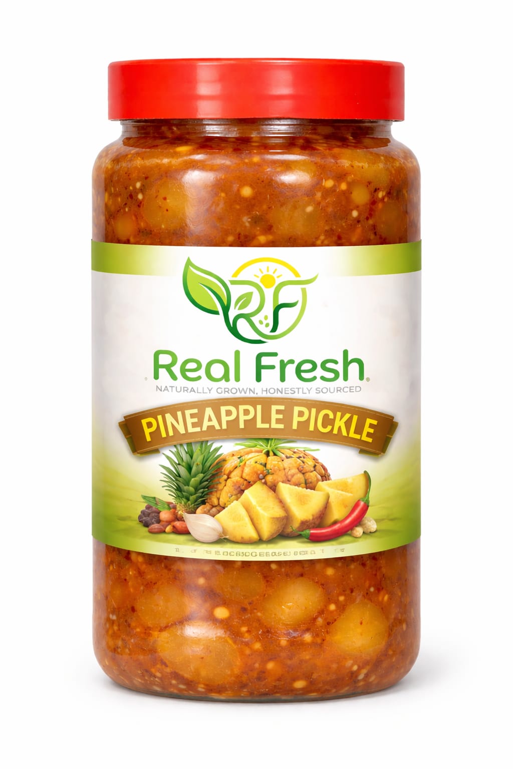 Sweet & Spicy Pineapple Pickle | Ananas Achar | Tangy Fruit Pickle | Homemade Style