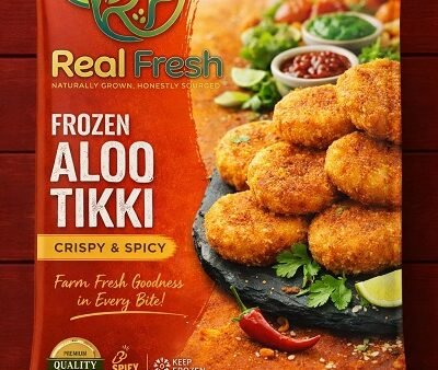 Frozen Vegetable Tikki | Crispy Veg Cutlet Patty | Frozen Snack | No Added Preservatives